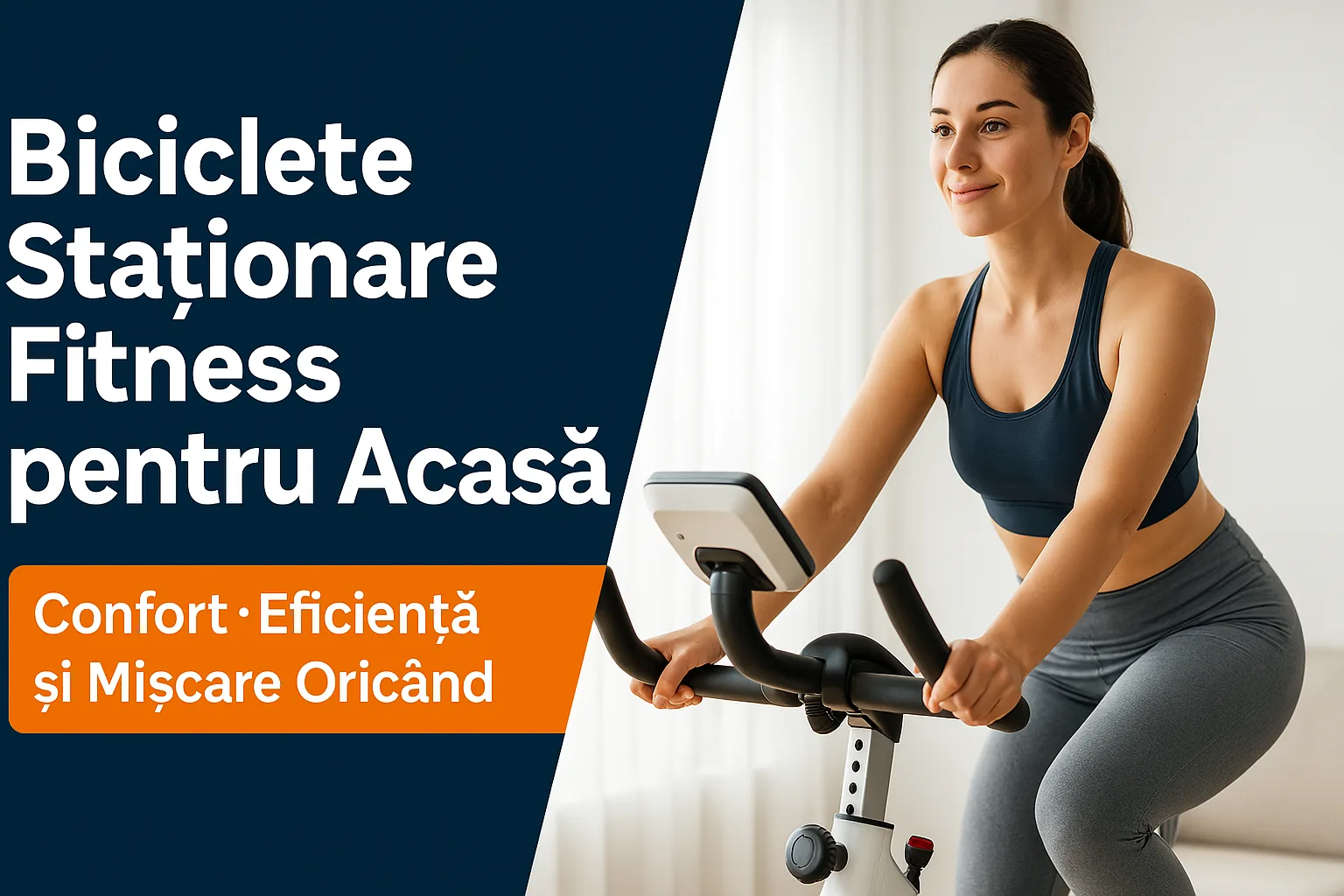 Biciclete Staționare Fitness pentru Acasă – Confort, Eficiență și Mișcare Oricând