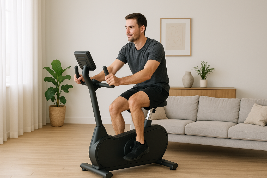 Bicicleta stationara fitness moderna pentru acasa