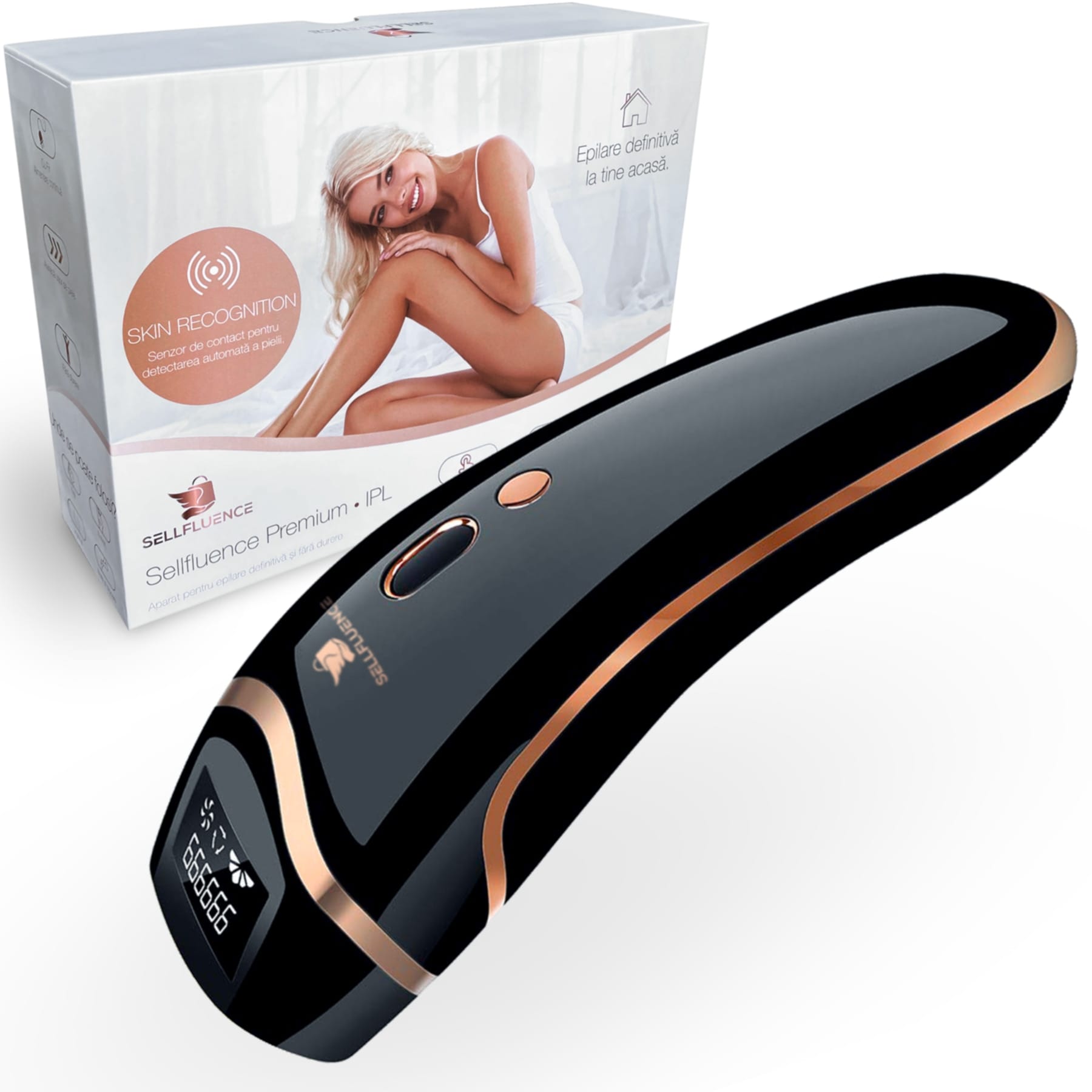 Epilator IPL Sellfluence Premium