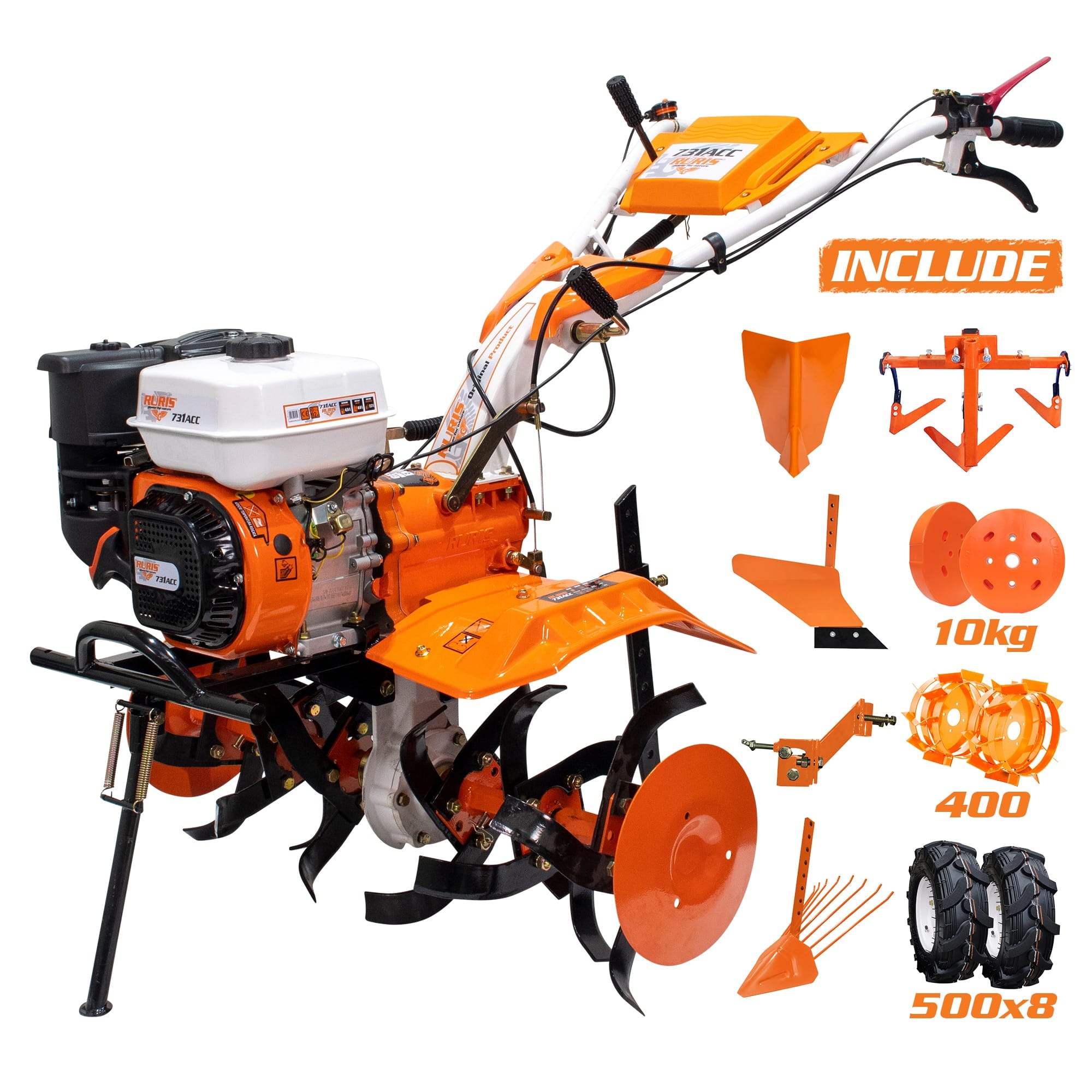 Motocultor pe benzină Ruris 731acc1 Motocultor pe benzină Ruris 731acc1