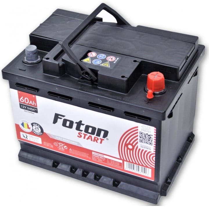 Baterie auto Foton, 60A 540A
