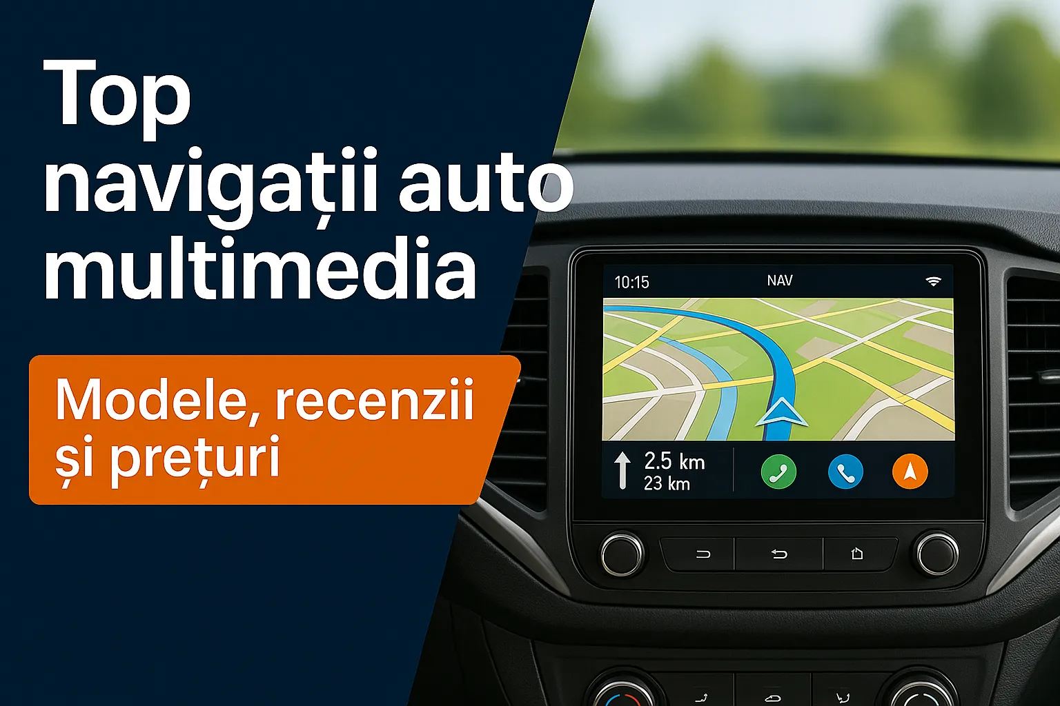 Top navigații auto multimedia - Modele, recenzii și prețuri