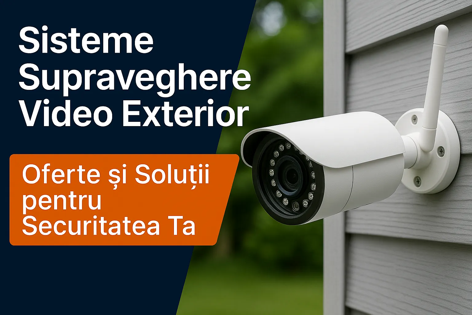 Top sisteme de supraveghere video pentru exterior