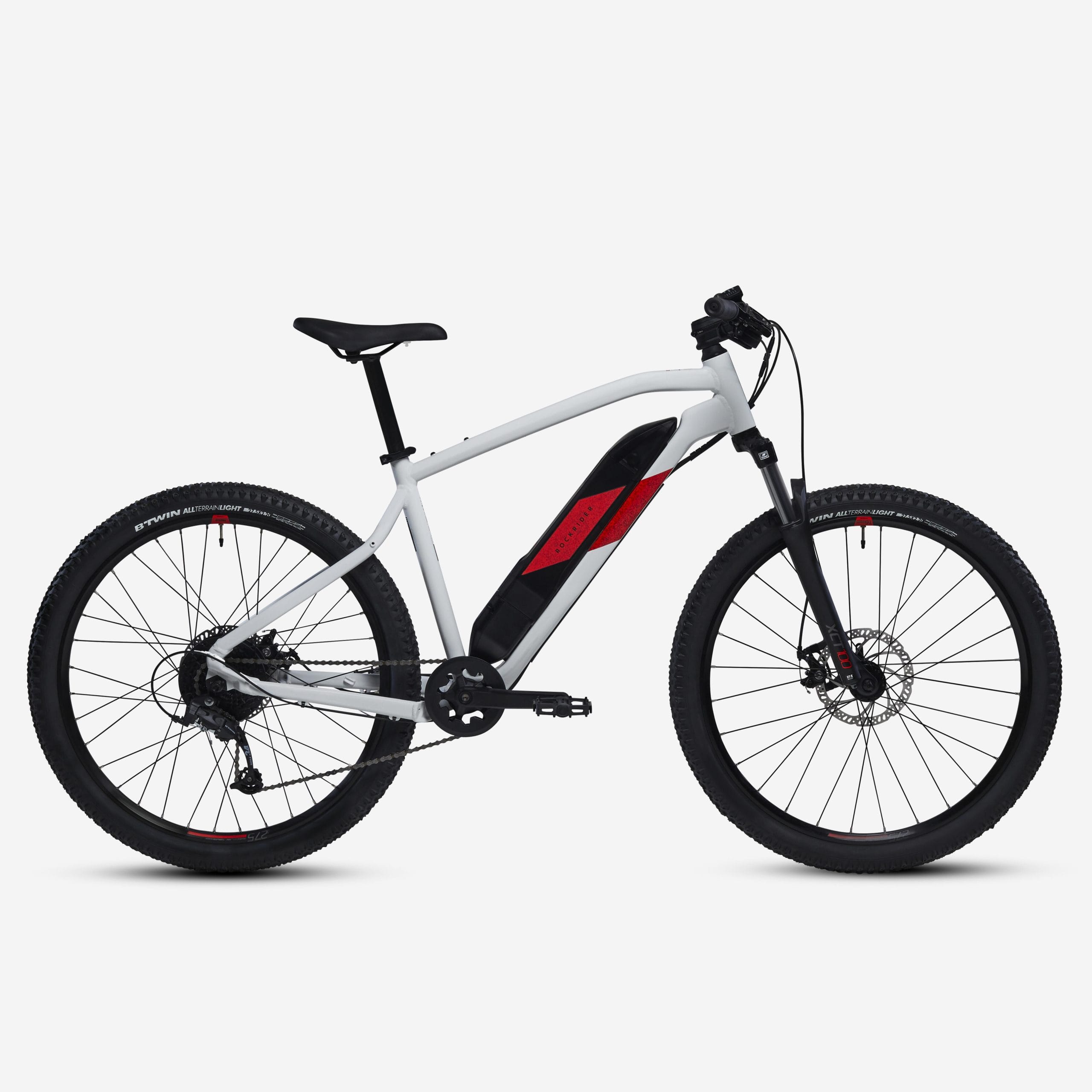 Bicicletă MTB electrică ROCKRIDER E-ST 100 Bicicletă MTB electrică ROCKRIDER E-ST 100 27.5