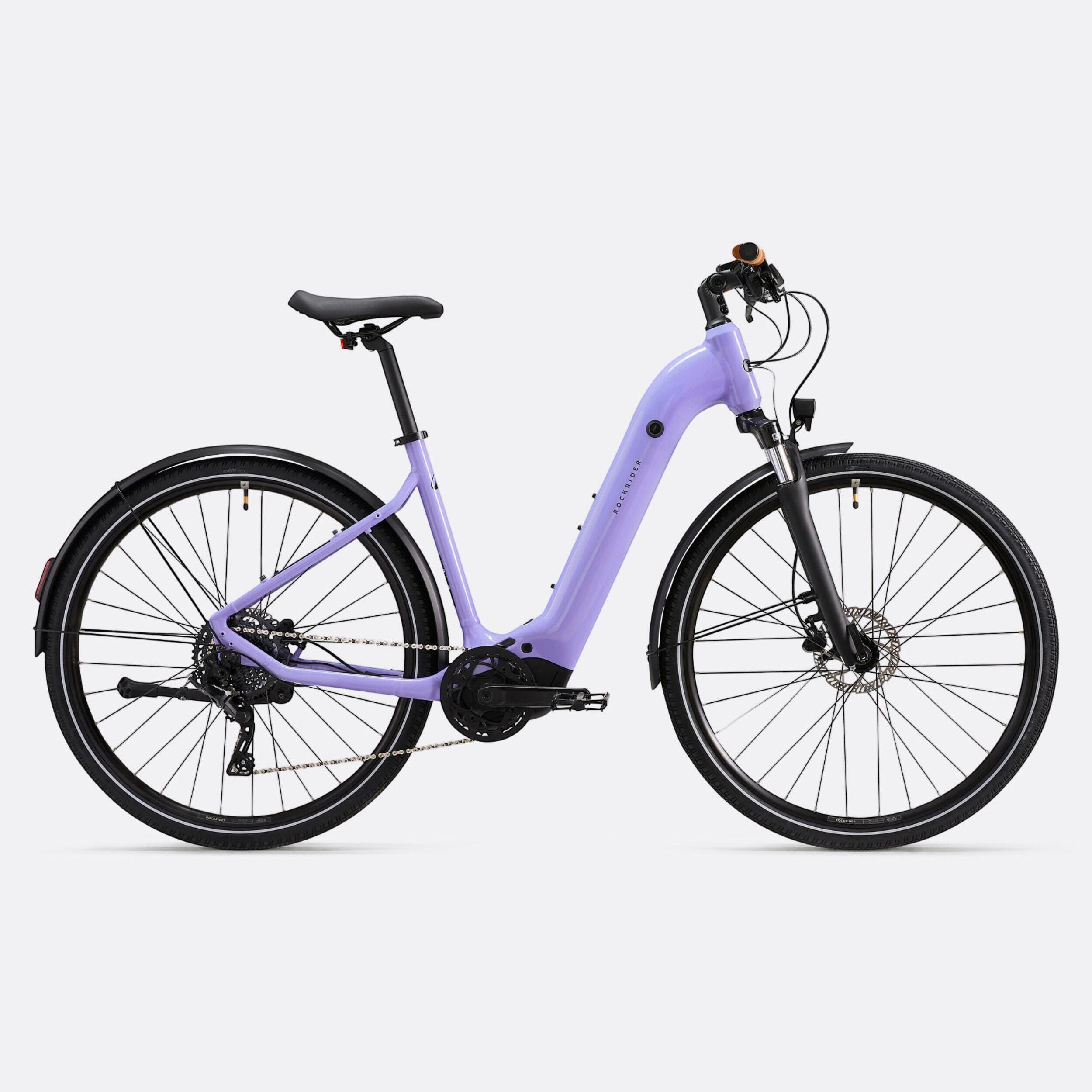 Bicicletă polivalentă electrică ROCKRIDER E-ACTV 500 Bicicletă polivalentă electrică ROCKRIDER E-ACTV 500 cu motor central