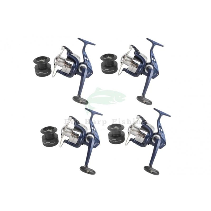 Set 4 mulinete diamant alb CY 70