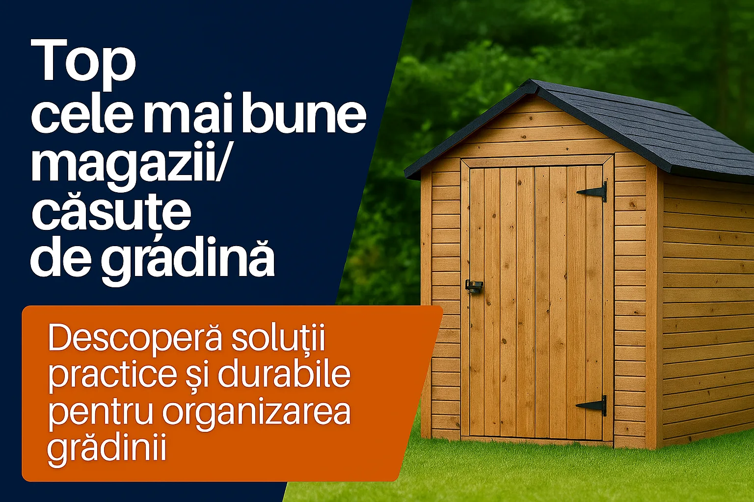 Cele mai bune magazii căsuțe de grădină
