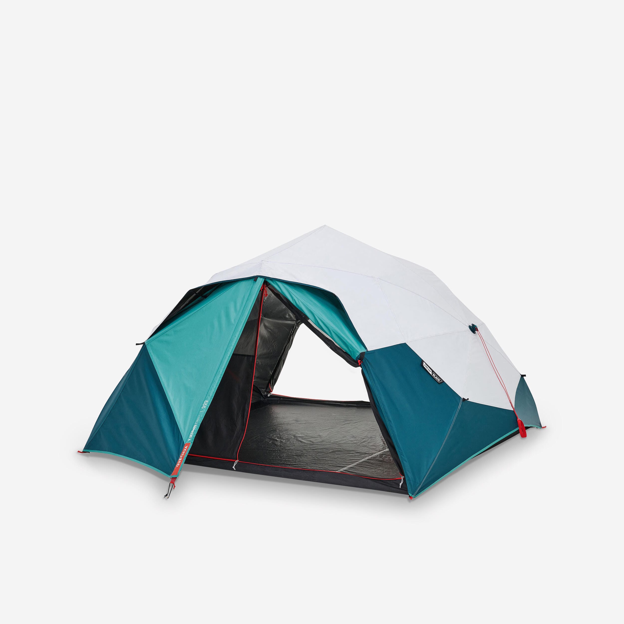 Cort Camping QUECHUA 2 Seconds Easy Fresh & Black 3 persoane Cort Camping QUECHUA 2 Seconds Easy Fresh & Black 3 persoane