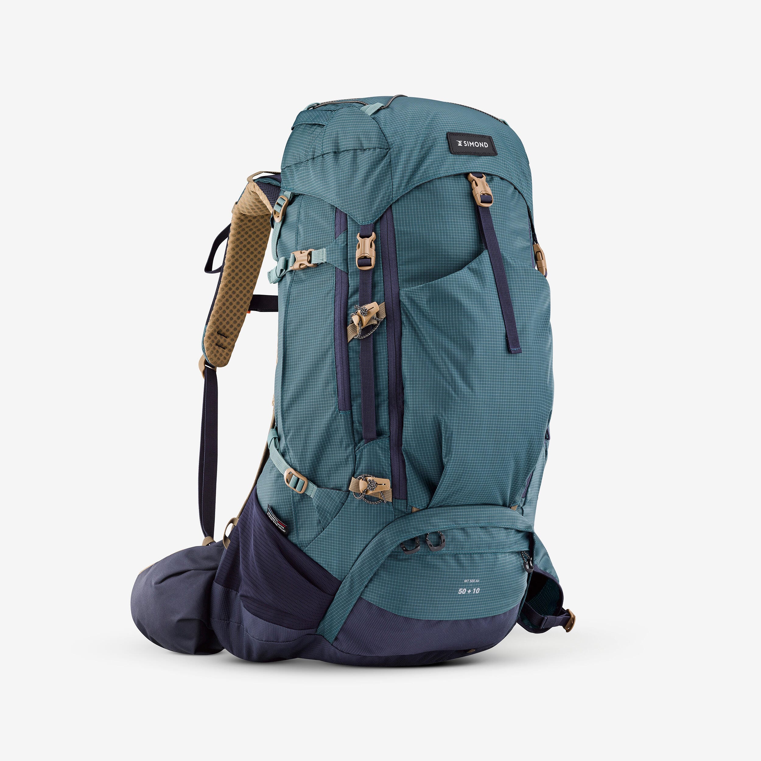 Rucsac Trekking la munte FORCLAZ MT500 Air 50+10L