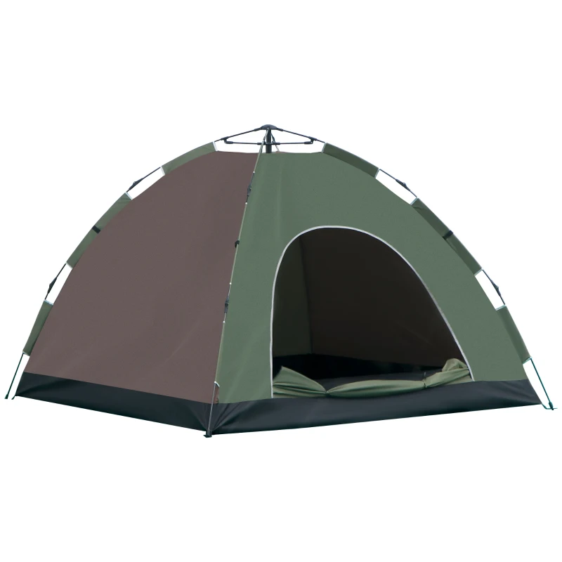 Cort pentru Camping Outsunny Pop-Up pentru 4 Persoane Cort pentru Camping Outsunny Pop-Up pentru 4 Persoane