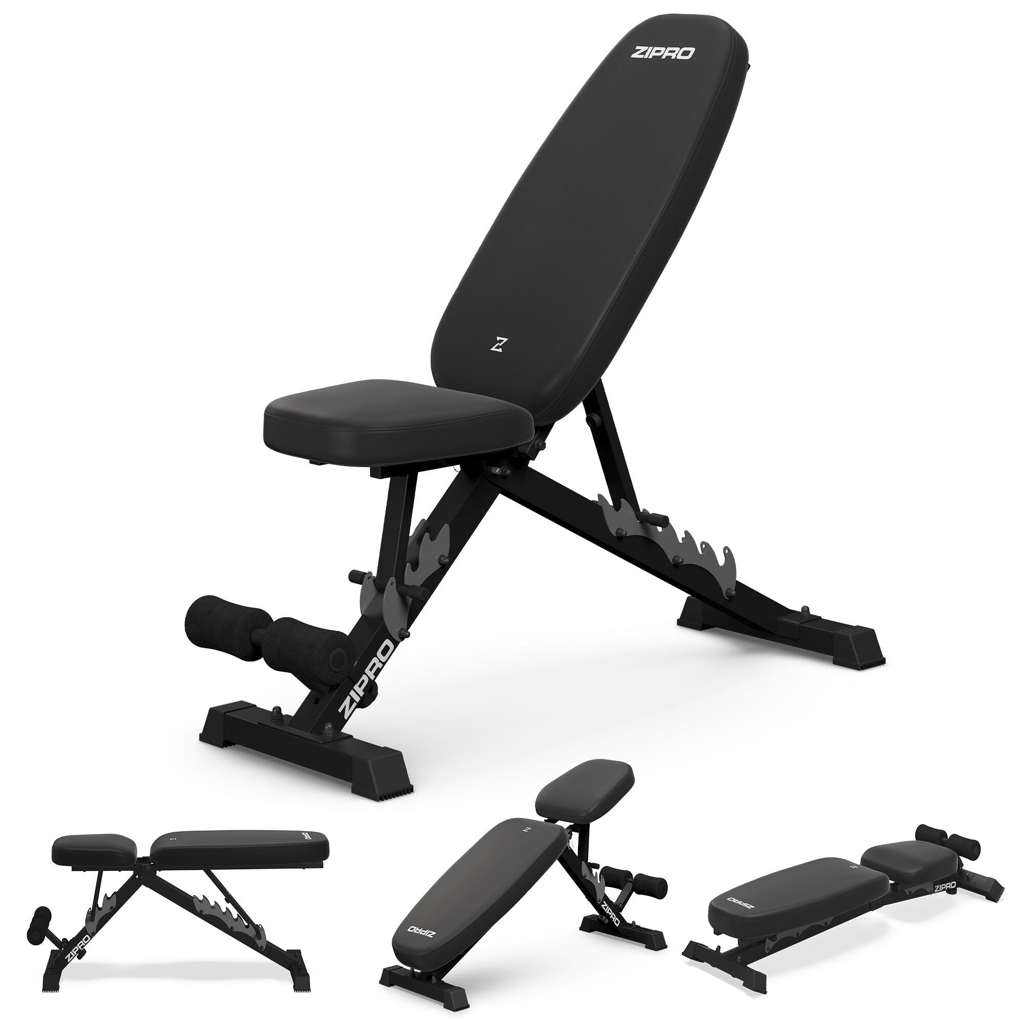 Bancă bodybuilding pliabilă Zipro Jacked multiposizione