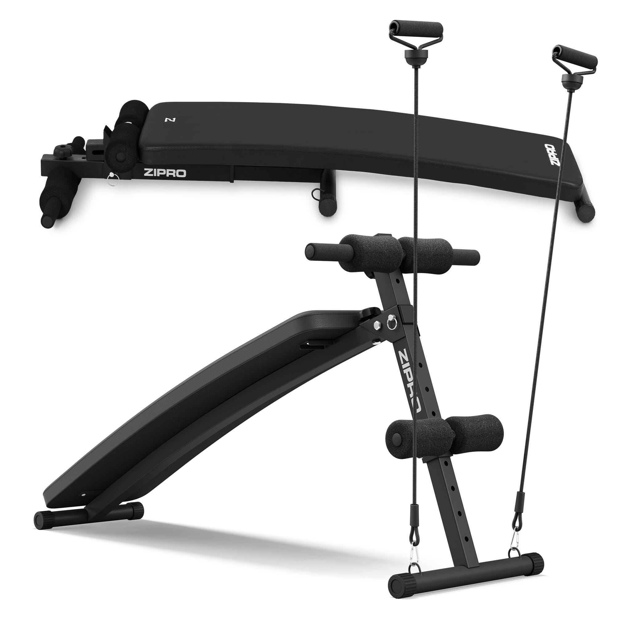 Bancă bodybuilding reglabilă Zipro Slant cu extensor