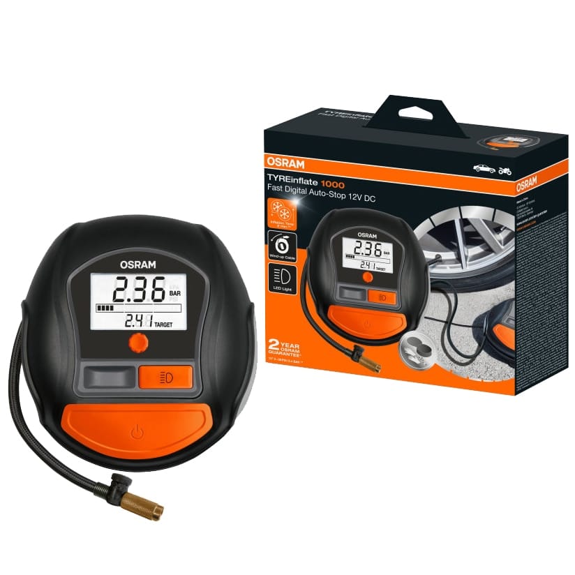 Compresor auto Osram TYREinflate 1000
