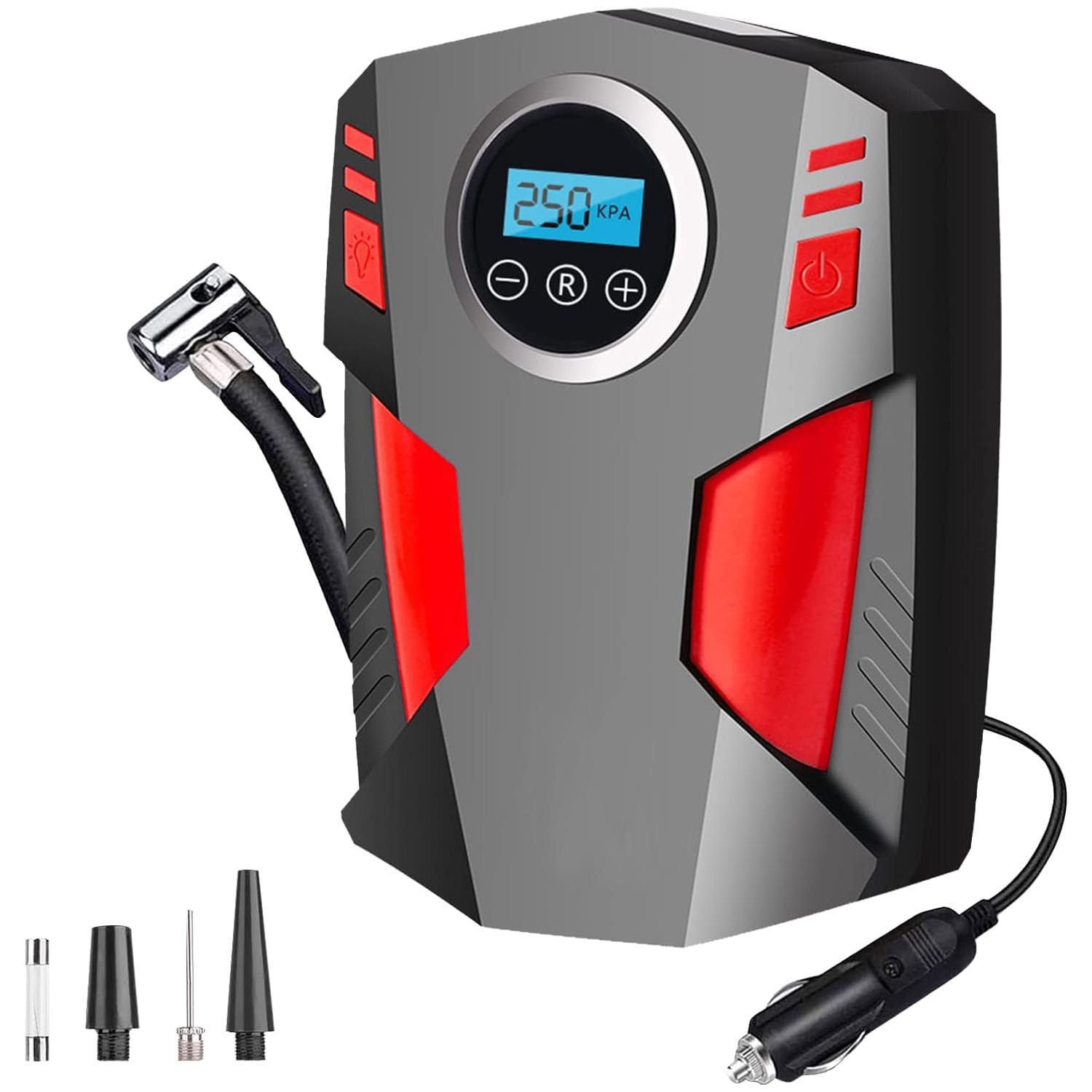 Compresor auto digital 3 in 1