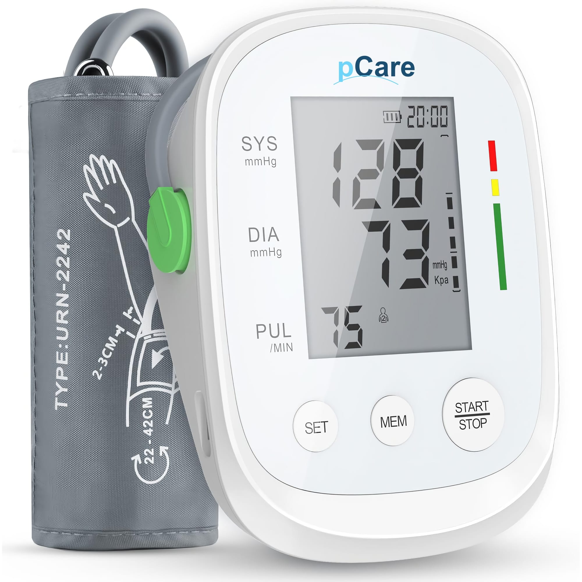 Tensiometru Electronic de Brat pCare X5, Profesional Tensiometru Electronic de Brat pCare X5, Profesional